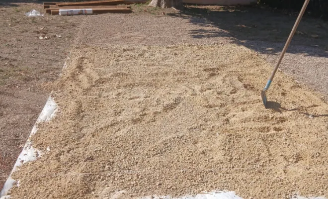 Terrain de pétanque, Lorgues, FITO Élagage